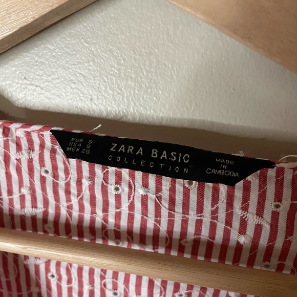 Zara embroidered midi dress - Picture 2 of 4